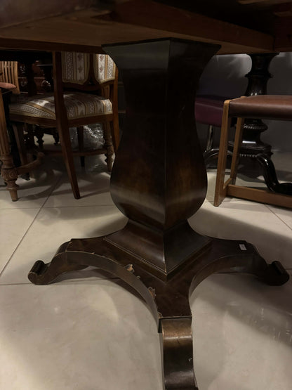 Folding wooden table