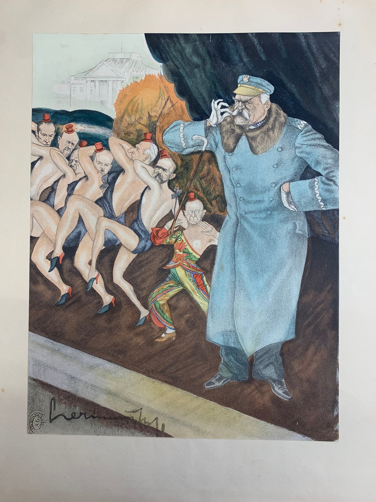 Marszałek Piłsudzki w 13 karykaturach, Z. Czermański, Paryż 1931