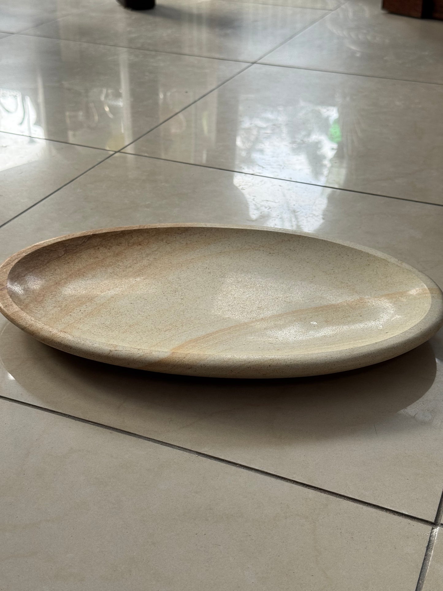 Patera, talerz dekoracyjny z piaskowca